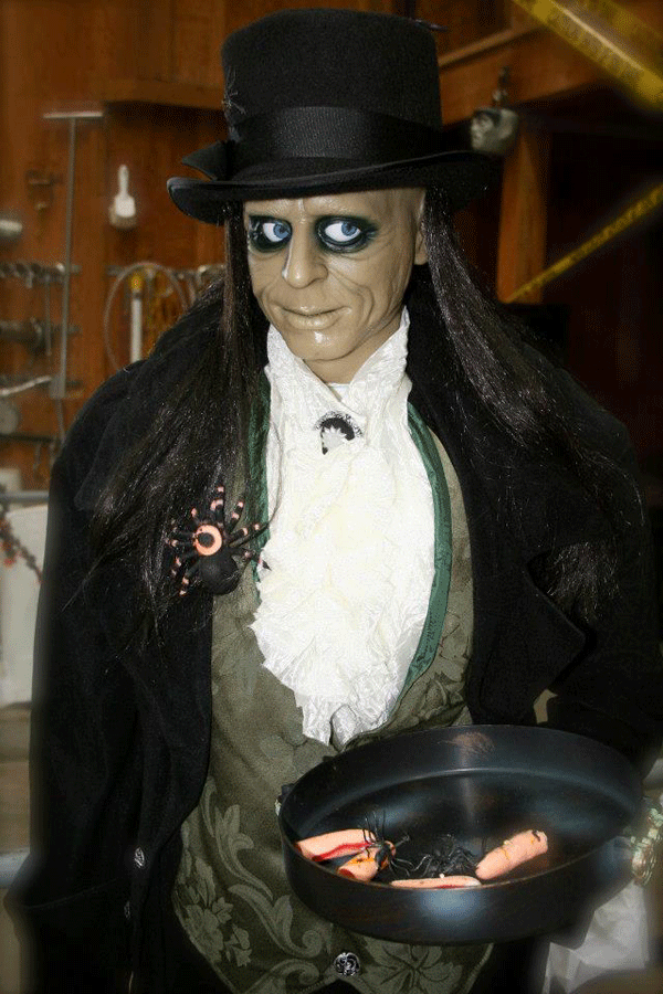 Eberle's Haunted Caves offer free wine tasting after the scare to those of age.