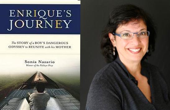 October's book will be "Enrique's Journey," by Sonia Nazario.