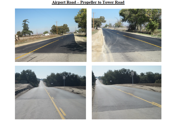 Airport road project Paso Robles