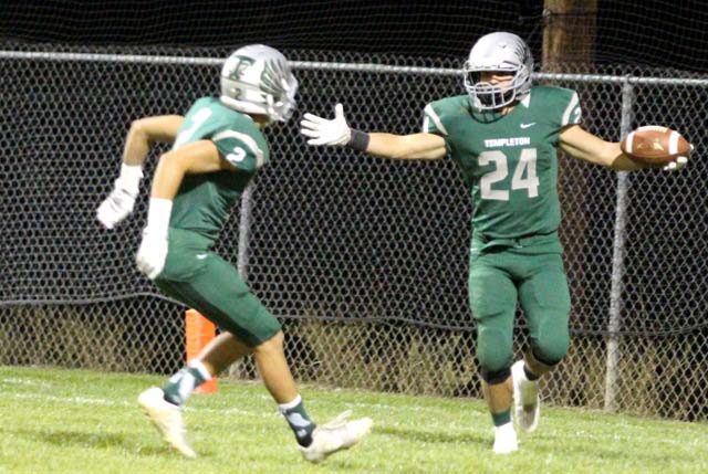 Templeton football, THS Eagles, Michael Capelli , Brandon Bracy, Penny Fuentes