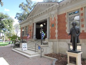 The Carnegie Library in downtown Paso Robles.