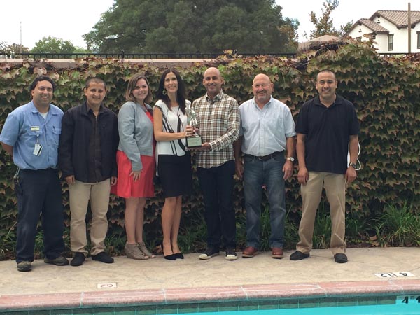 Left to right: Luis Baro, Carlos Medina, Nicole Inman, Jessica Sohi, Amar Sohi, Carty Holland and Juan Vargas.