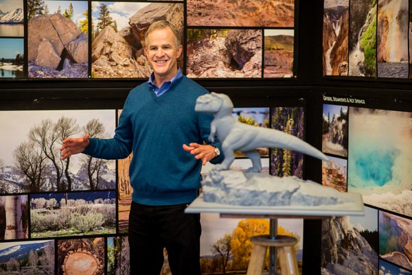 Production Designer Harley Jessup presents at the Long Lead Press Days at Pixar Studios. Photo by: Marc Flores. Courtesy of Disney/Pixar.