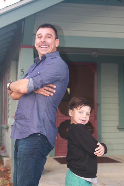 Big Brother Robert Mariani and Little Brother Domenick.