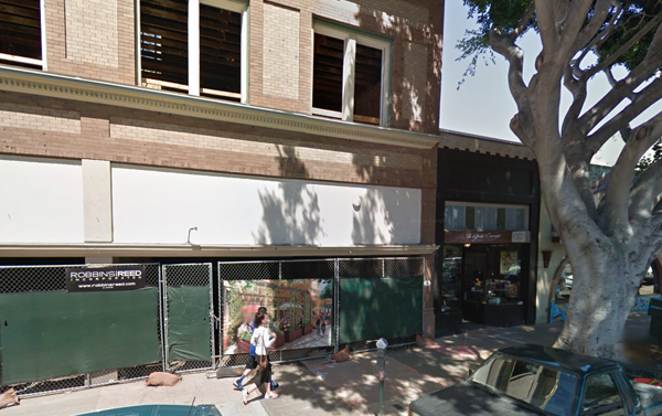 The new SLO Brew is slated to open early 2016 at 736 Higuera Street, just a few hundred feet away from the original Garden Street location and still in the heart of downtown San Luis Obispo. Photo from Google Maps.