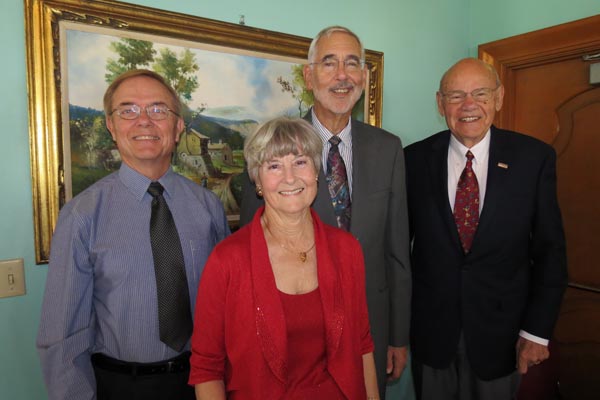 Left to right: Scott Hillis, Carol Kerwin, Bob Kerwin, Bob Azevedo. Courtesy photo.