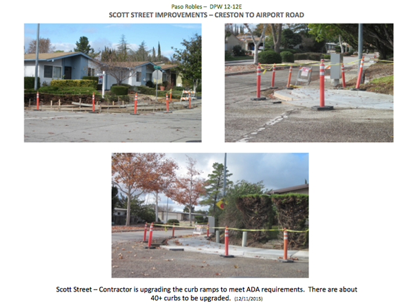 Scott Street improvements