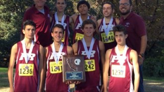 PRHS cross country, Ivan Huff, Damian Navarro, Pablo Cortes, Taylor Bedrosian, Jon-Paul Ewing, Luis Armendariz, Gannon Chamberlain, Josh Potter, Trad Berti, Bearcat runners