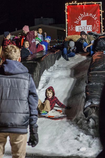 vine street snow slide