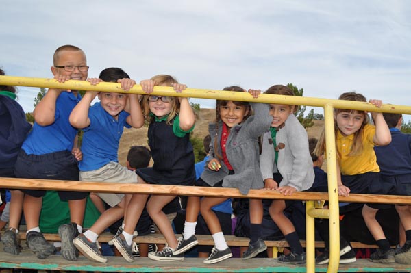 Almond Acres Charter Academy students.