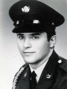 Eddy Schultz service photo from 1968. He was drafted and sent to Vietnam. Three months into his deployment he was killed in action.