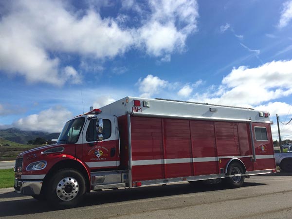 The team’s response vehicle is housed at the Meridian County Fire Station where it is staffed with certified Hazardous Materials Specialists.