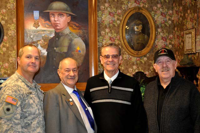 Paso Robles Mayor Steve Martin, Camp Roberts Historical Museum, Gary McMaster, Lieutenant Colonel Kevin Bender, Tom Taylor, Meagan Friberg