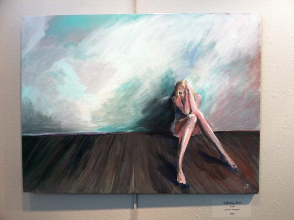 "Reflecting Abyss," by Jeannine Bringman.