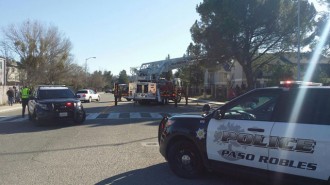 Fire at Dry Creek Apartments