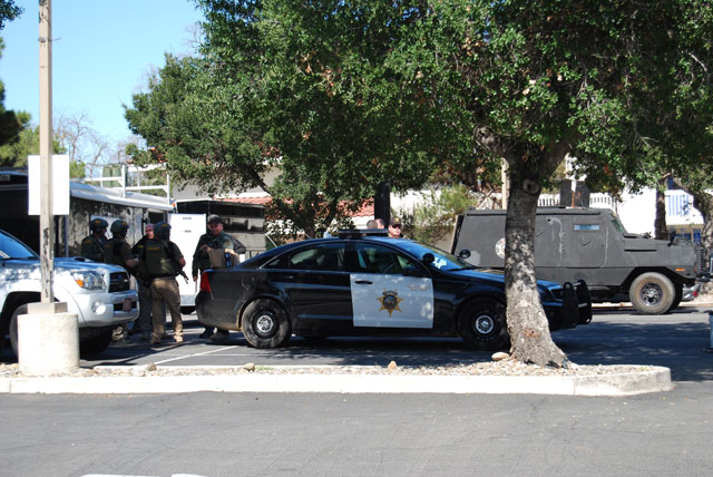 stand off at motel 6