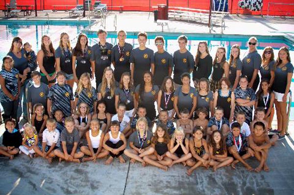 The North County Aquatics swim team.