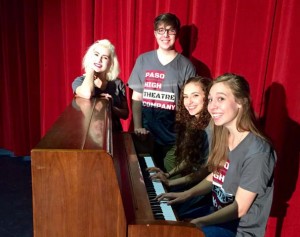 Paso High Theatre Company, Advanced Drama, Broadway Bound Workshop, Marcy Goodnow, Isabella Marziello, Jacob Bausch, Madeline Whisler, and Emma Dart