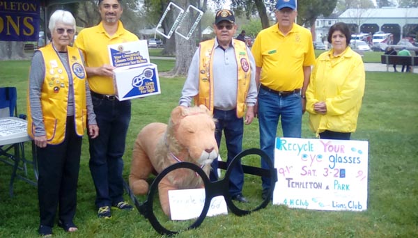 Lions club templeton eyeglasses