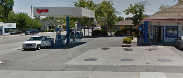 Spirit Gas Station in Paso Robles. Photo from Google Maps.