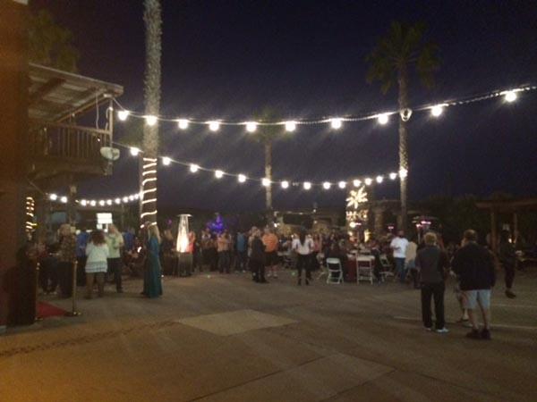 The celebration at Tobin James. Photo by Dick Mason.