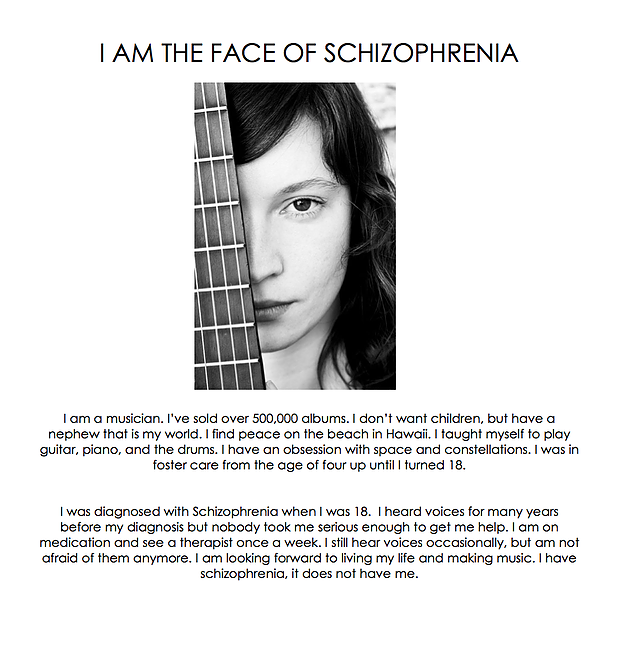I am the face of mental illness