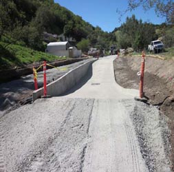 Debris basin