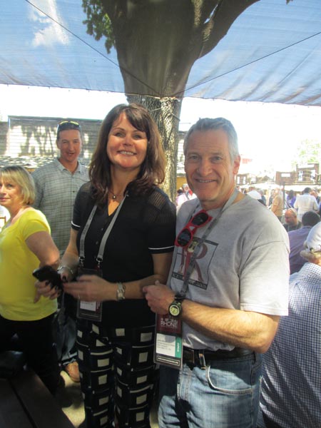 John and Lorraine Alban.