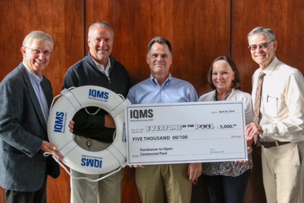 Councilman Steve Gregory, Gary Nemmers, Dan Radunz, Liz Alflen, Mayor Steve Martin.