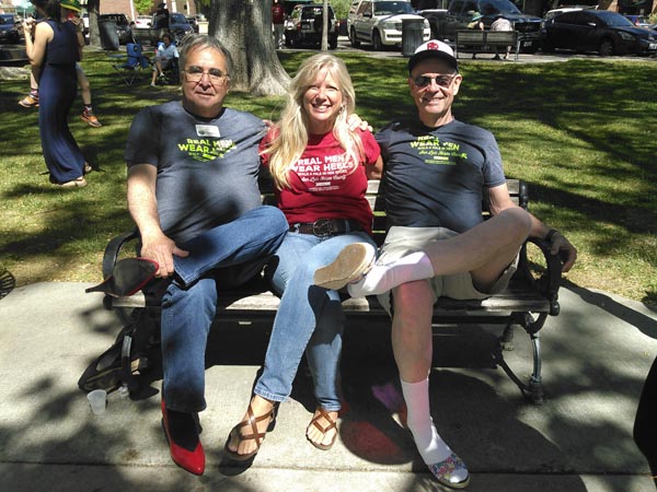 Walk a mile in her shoes