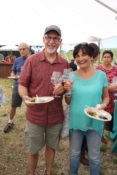 Tom Dwyer and friend Korey Dudley both have attended the festival for many years.