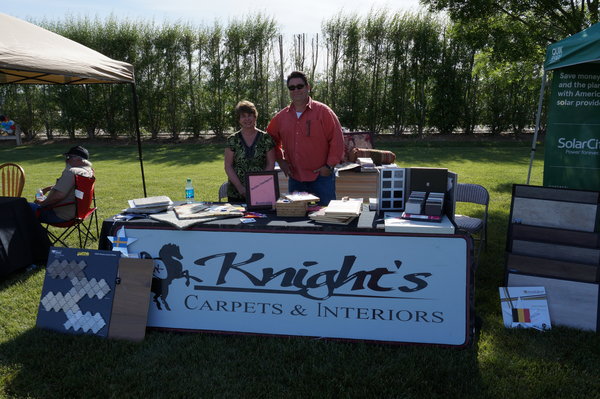 Knight's Carpets and Interiors at the expo.