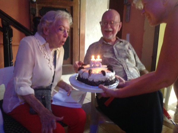 Larry and Sarah Higgins parents of Paso Robles residents Cid Newsome and her husband Keith, are alive after earthquake in Ecuador.