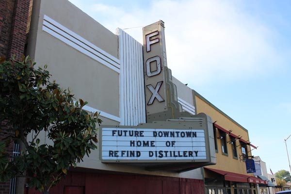 Fox theatre paso robles Marquee