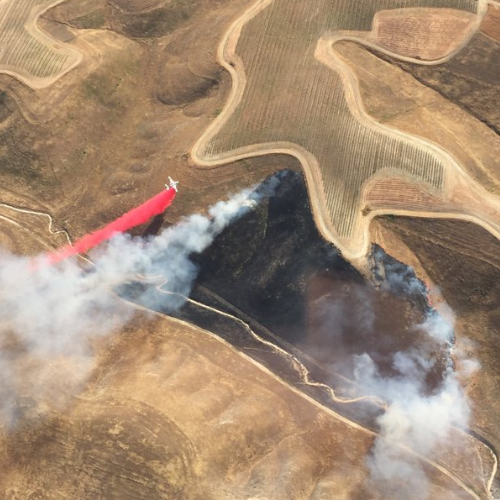 Fire at San Juan Road on Friday, April 29.