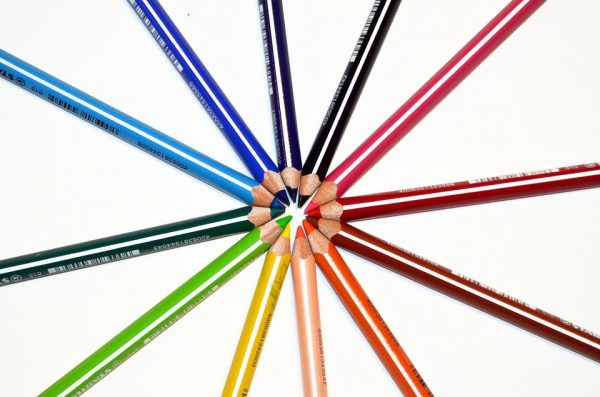 Colored pencils