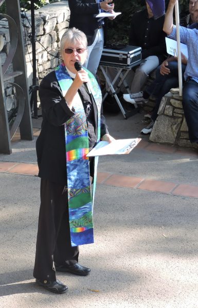 Rev. Caroline Hall of St. Benedict's Episcopal Church in Los Osos.