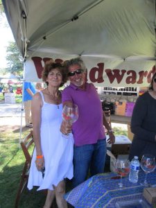 Paso Robles Pinot an Paella Goldbergs