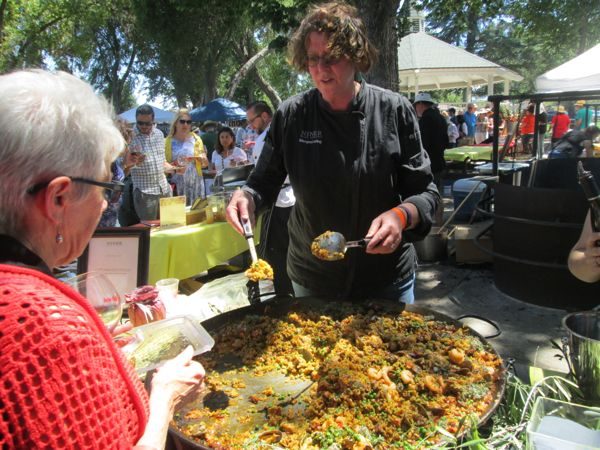 Paso Robles Pinot and Paella Maegen Loring