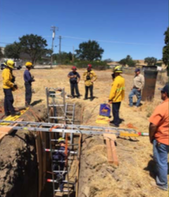 Paso Robles Trench Rescue Training