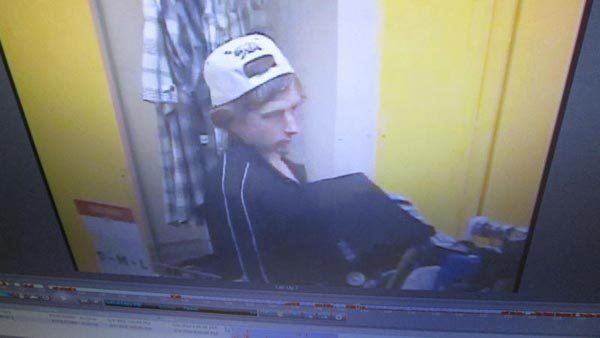 Surveillance footage from Khol's on Saturday, June 4.