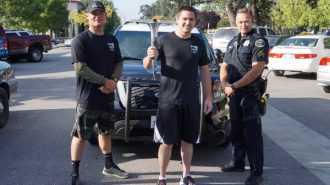 Paso Robles Police Department Special Olympics Torch