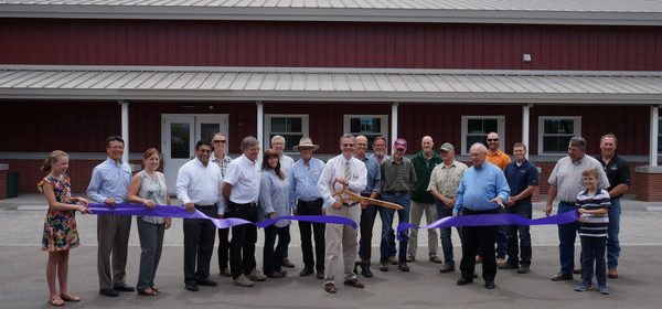 Wastewater Treatment Plant Ribbon Cutting