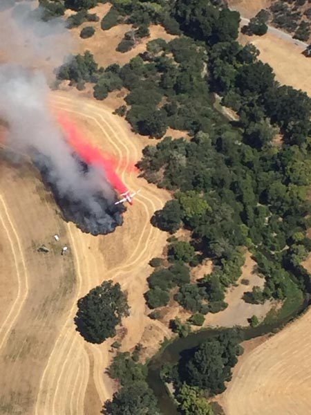Photo from Cal Fire Twitter.