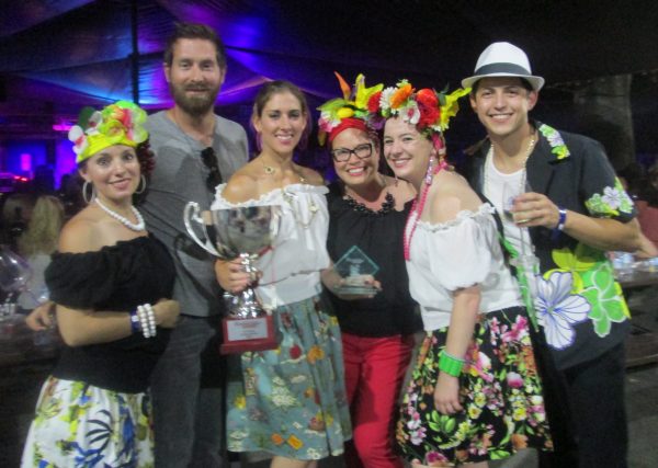 The winning team of Broken Earth winery got the top award in the amateur chef category. All photos by Mira Advani Honeycutt