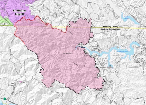 Nacimiento fire Aug 29