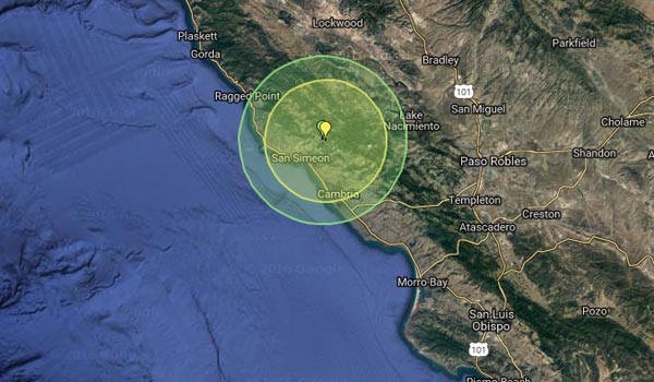 Photo from Earthquaketrack.com