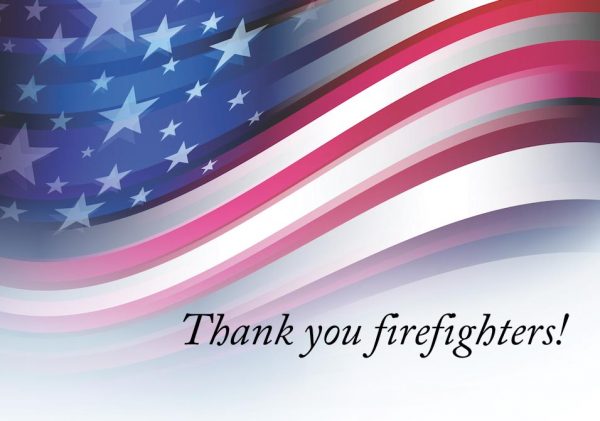 firefighter support rally