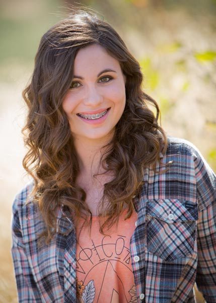 Local high school student Sadie Mae Mace.