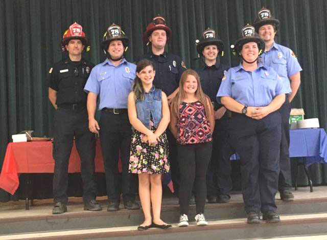 Santa Margarita Elementary, Santa Margarita Fire Department, Alisa Ann Ruch Burn Foundation, Meagan Friberg